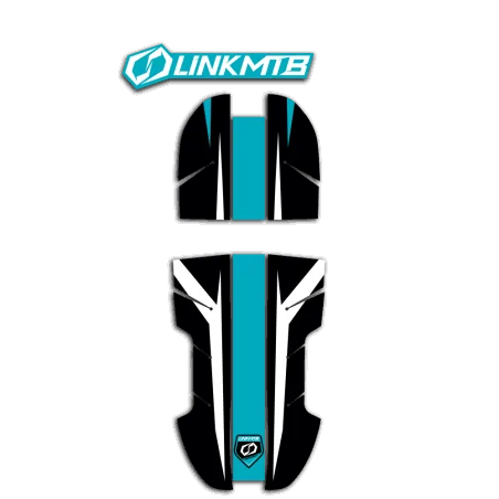 Pegatina para guardabarros de bicicleta de montaña mini 100% personalizada (precio de venta recomendado)