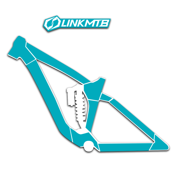 Kit completo di protezione per telaio mountain bike | protezione completa