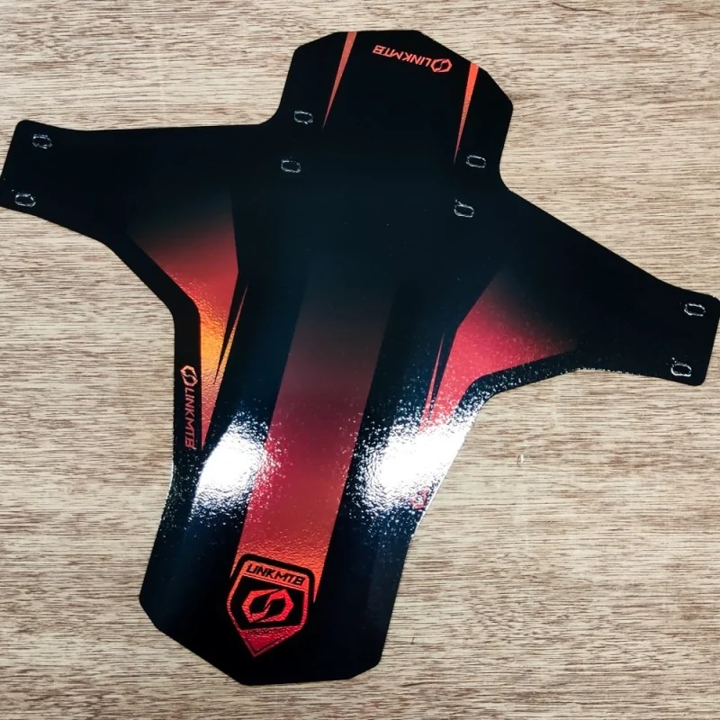 guardabarros holográfico para bicicleta de montaña de carreras