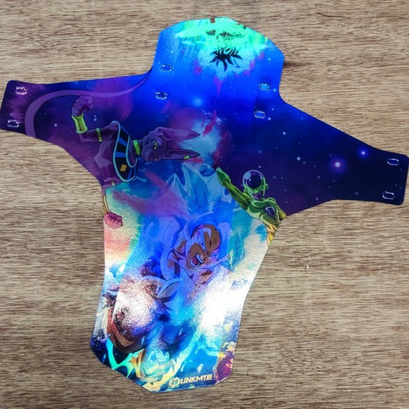 Dragon Ball Z Holographic Mountain Bike Mudguard