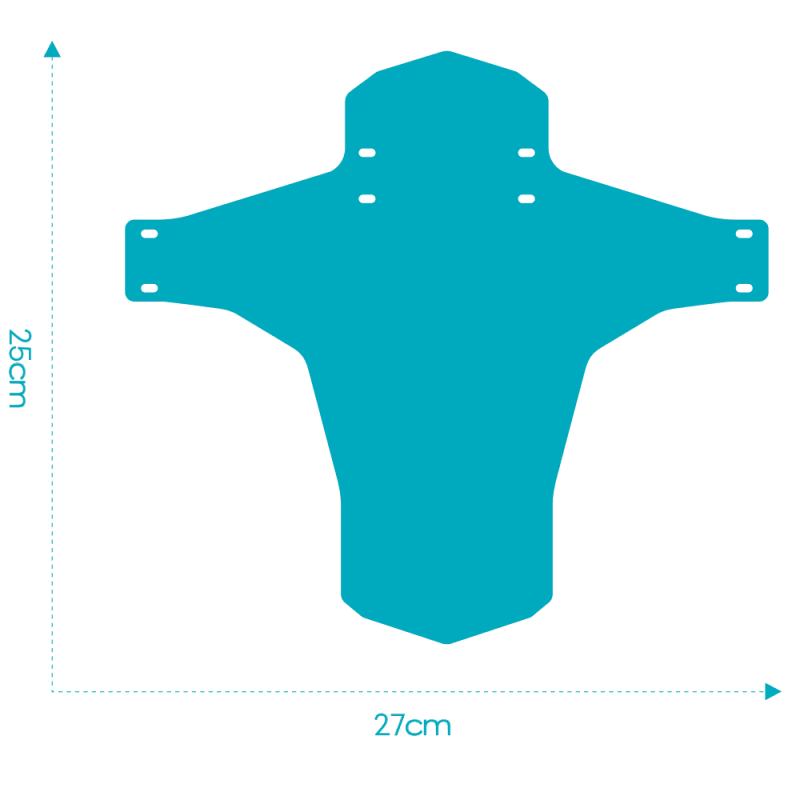 Parafango olografico per mountain bike Topo