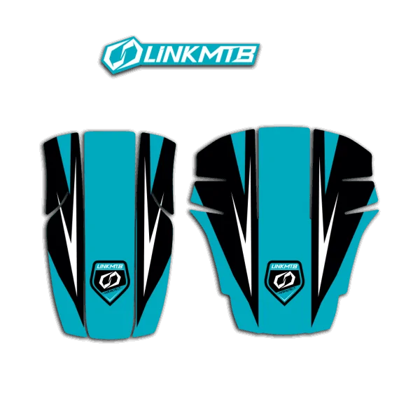 FOX mountain bike mudguard sticker, sizes 36-38, 100% personalized 2