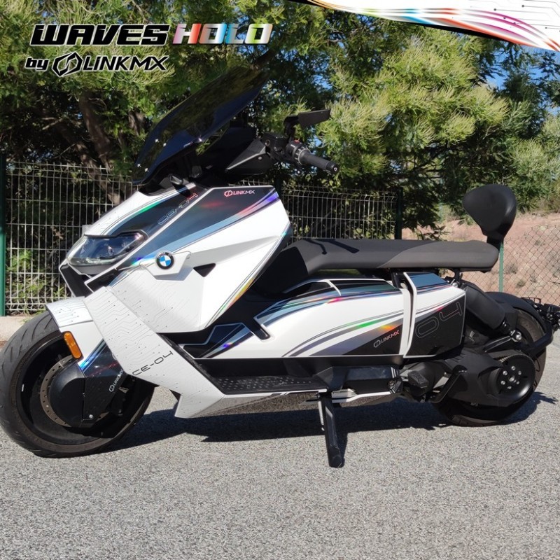 BMW CE-04 Holo Waves Deco Kit