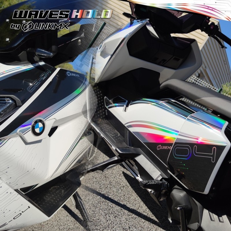 BMW CE-04 Holo Waves Deko-Kit