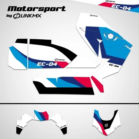 BMW CE-04 Motorsport-Dekorsatz
