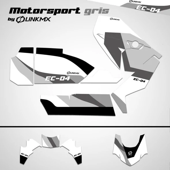 Kit decalcomanie Motorsport grigie BMW CE-04