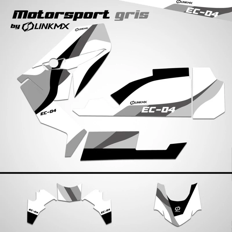 Kit de calcomanías BMW CE-04 Grey Motorsport