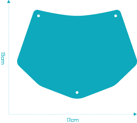 Kid balance bike / PERSO bike plate