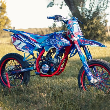 Kit déco Moto “Rally” Yamaha 700 Tenere Bleu – ATW DESIGN