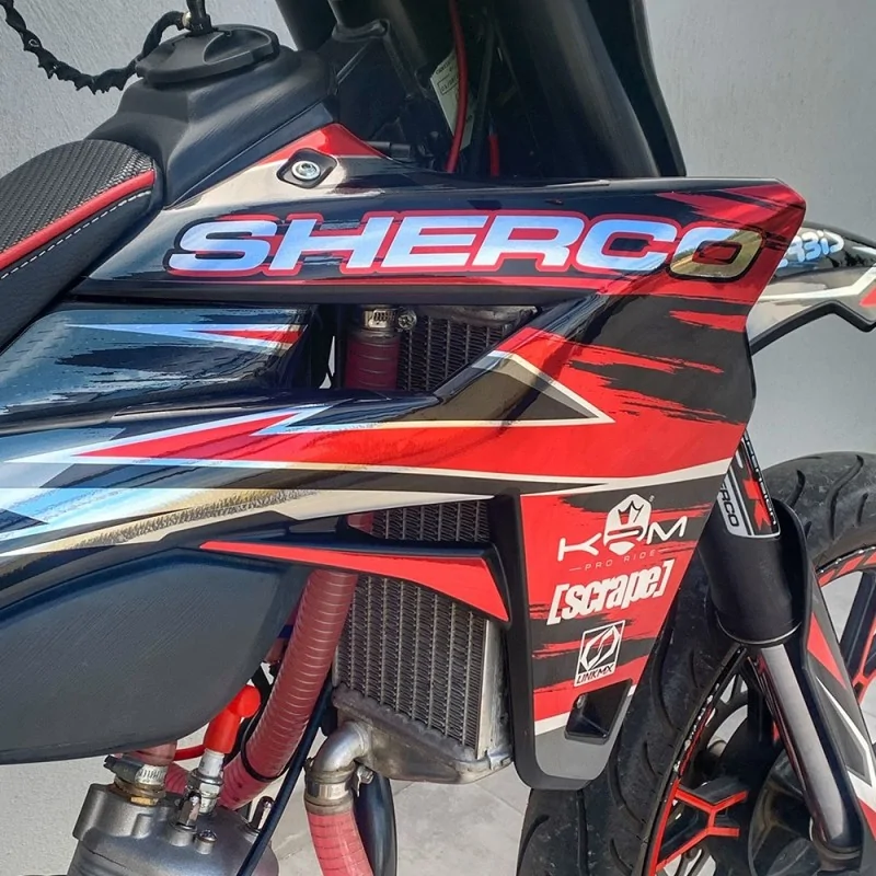 Kit de calcomanías personalizadas de 50 cc