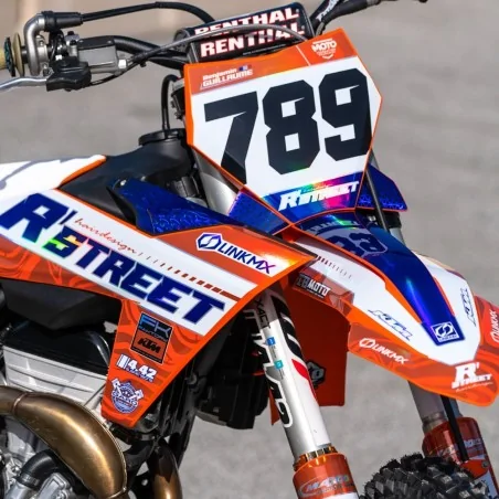 Kit grafico MX/Enduro personalizzato al 100%