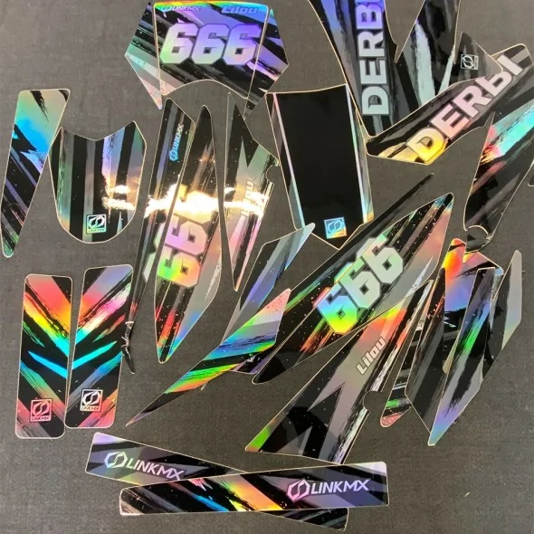 Kit déco GRUNGE Holographic Derbi 2011-2017