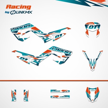 Kit di decorazione RACING 50cc per tutti i modelli