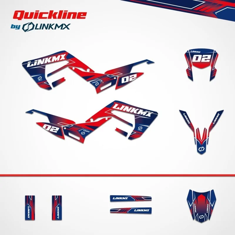 Kit de calcomanías QUICKLINE 50cc para todos los modelos