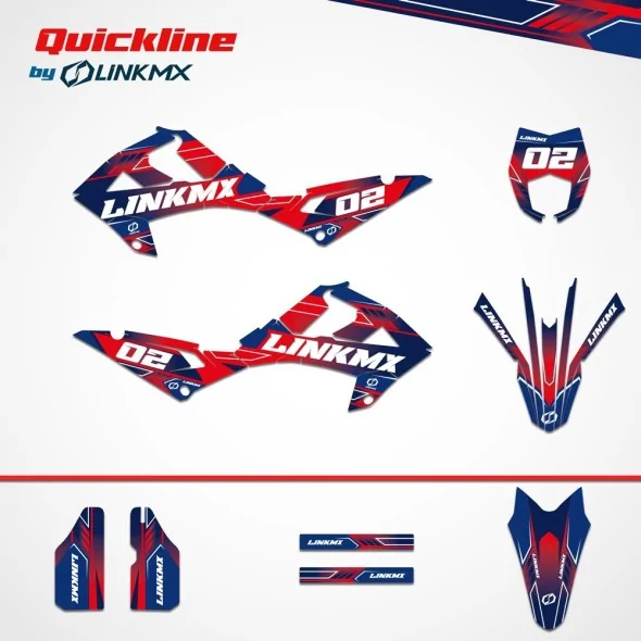 Kit de calcomanías QUICKLINE 50cc para todos los modelos 2
