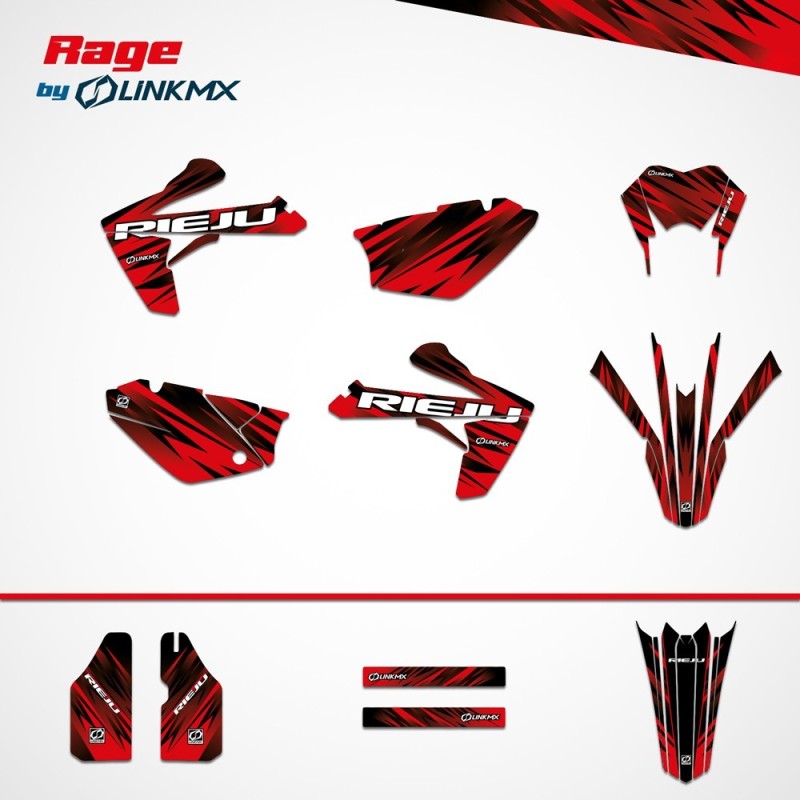 Kit Déco RAGE 50cc tous modèles