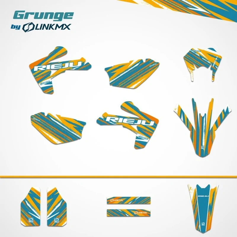 Kit decalcomanie Grunge per 50cc (tutti i modelli)
