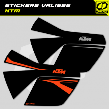 Kit Stickers valises KTM