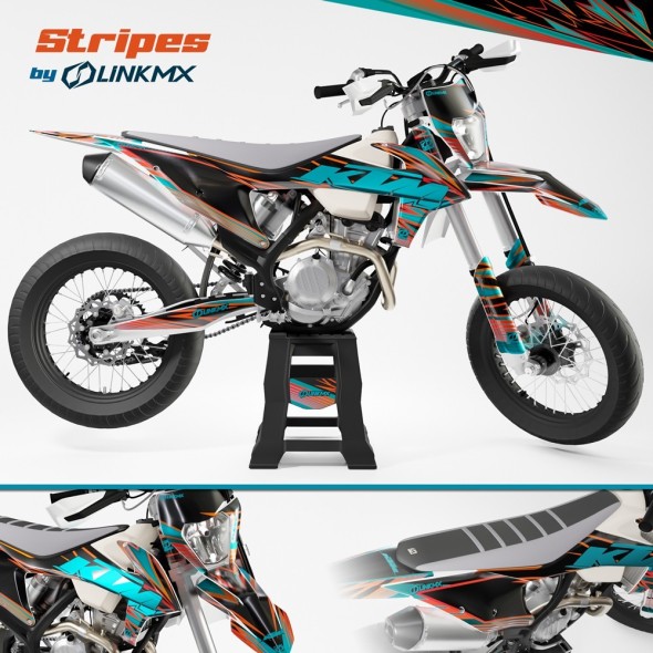 Stripes MX/Enduro Graphics Kit for all models