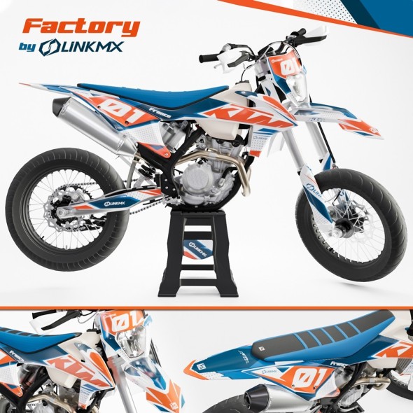 Kit di decorazioni FACTORY MX/Enduro per tutti i modelli