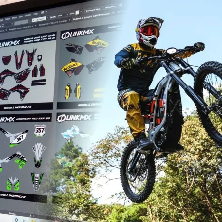 Kit di decorazione SUR-RON ape luminosa 100% PERSONALIZZATO