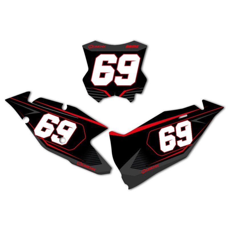 100% personalized plate backgrounds