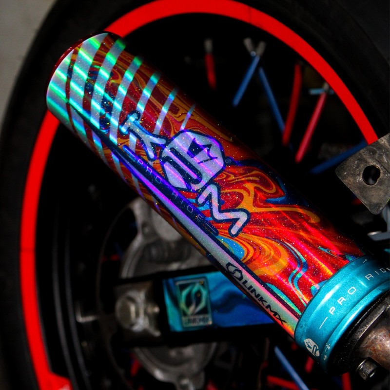 Adesivo silenziatore 50cc personalizzato al 100%