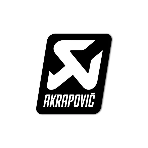 Pegatina AKRAPOVIC, colores personalizados