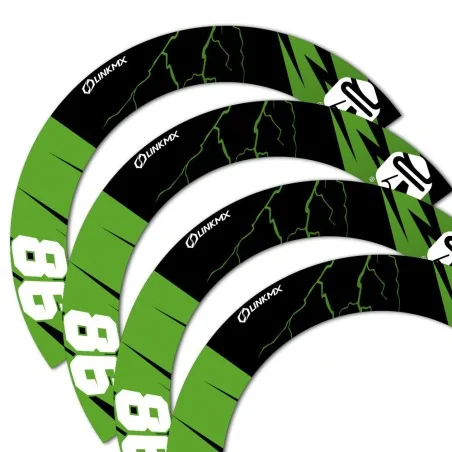 Stickers jante SM 100% perso