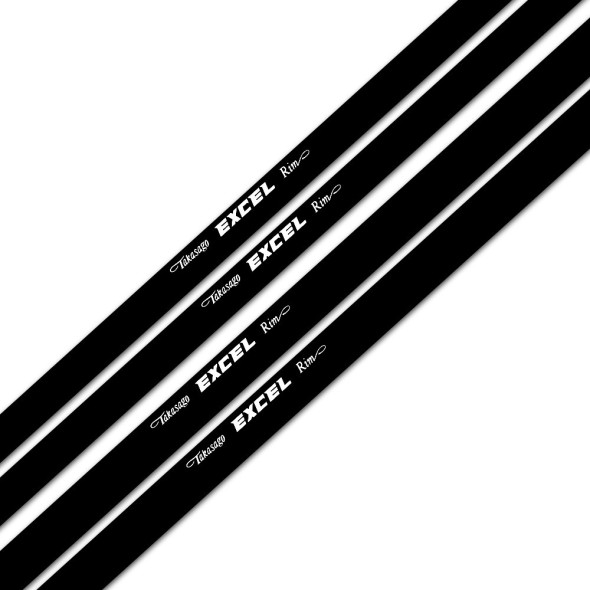 Excel MX rim stickers in custom color