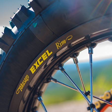 Custom color Excel MX rim stickers