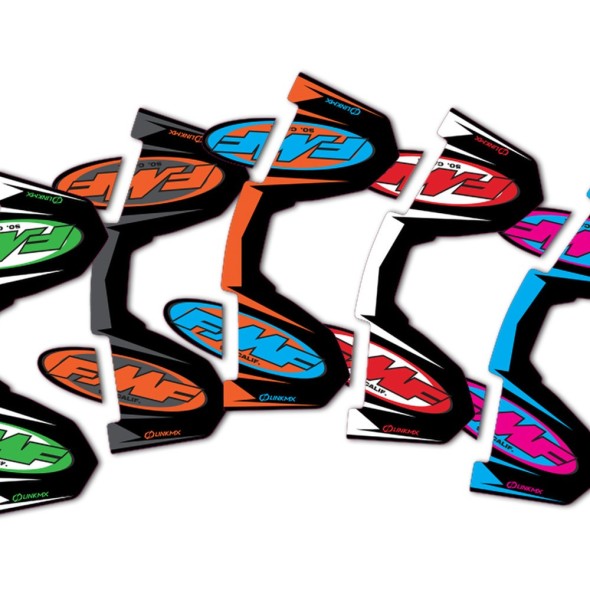 FMF 4T Sticker - Custom Colors 2