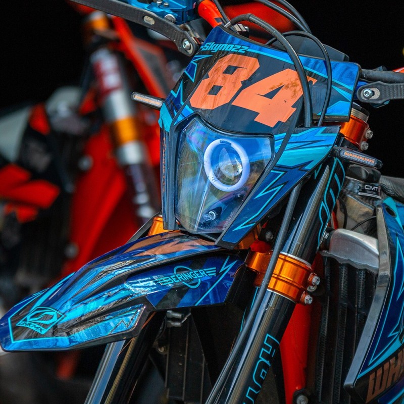 Kit grafico MX/Enduro personalizzato al 100%