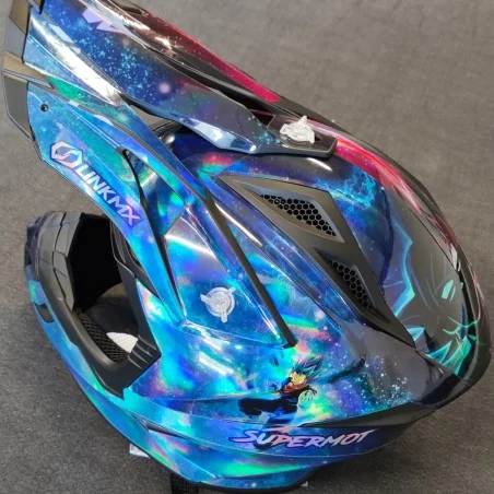 100% individuelles Motocross-Helm-Aufkleber-Set