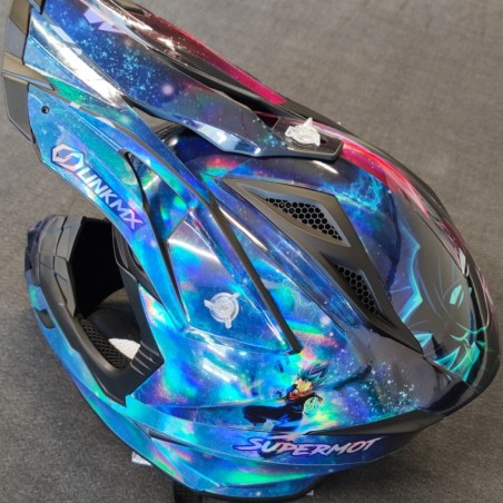 Kit de decoración para casco de motocross 100% personalizado Kit de decoración para casco de motocross 100% personalizado