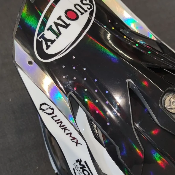 Kit adesivi per casco da motocross personalizzato al 100% 2