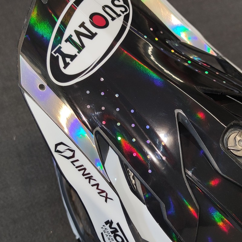 Kit di decorazione per casco da motocross personalizzato al 100%