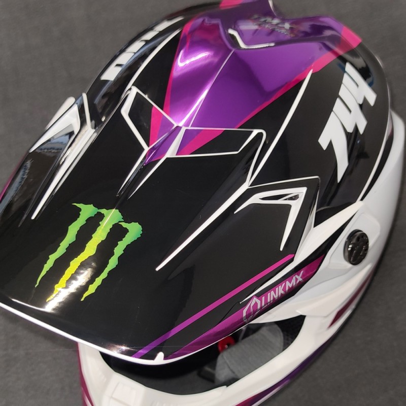 100 % personalisiertes Motocross-Helm-Dekorationsset