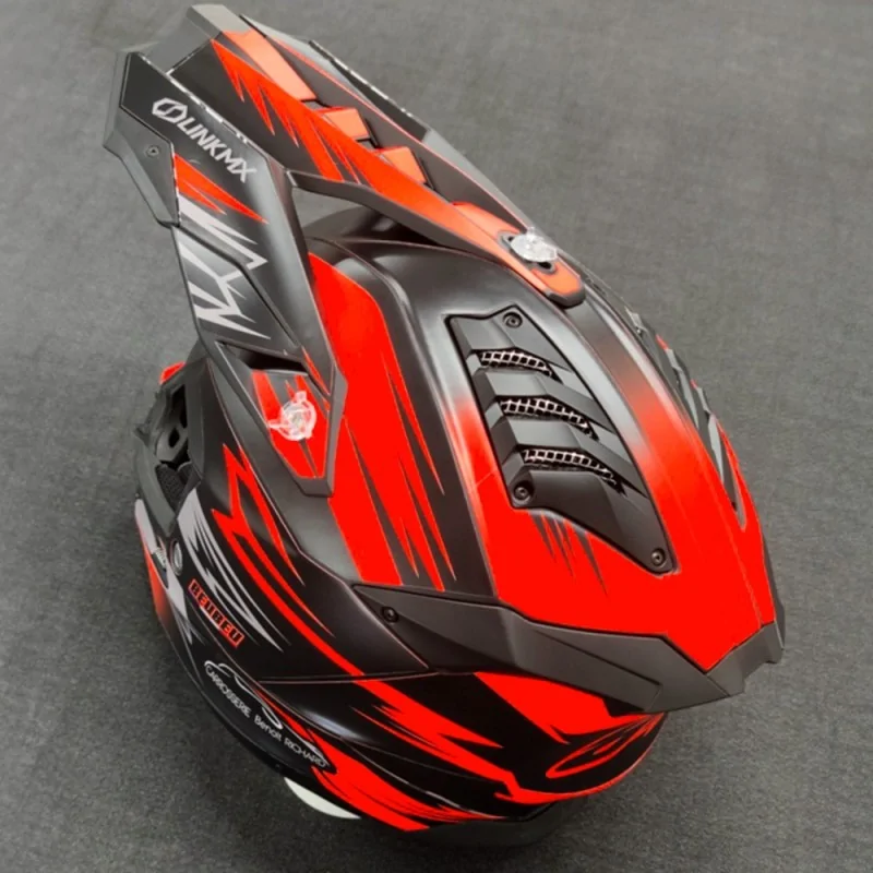 Kit de calcomanías para casco de motocross 100% personalizado