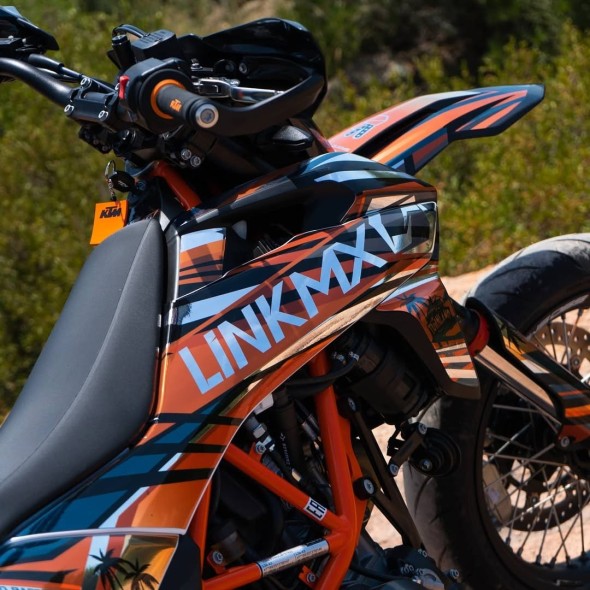 100% Custom Supermoto Decal Kit 2