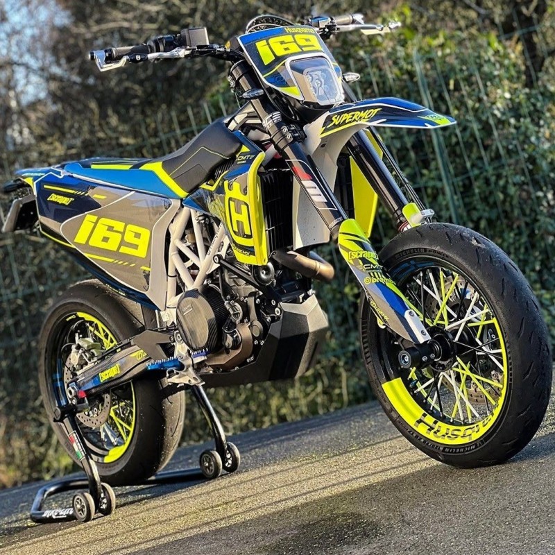 Kit de decoración Supermoto 100% PERSONAL