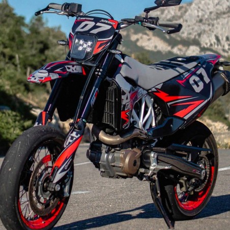 Kit di decorazione Supermoto 100% PERSONALE