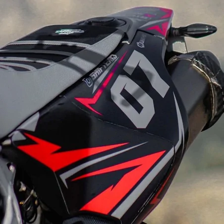 Kit de calcomanías Supermoto 100% personalizado