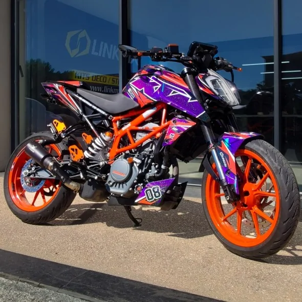 Kit decorativo KTM Duke 100% PERSONALE 2