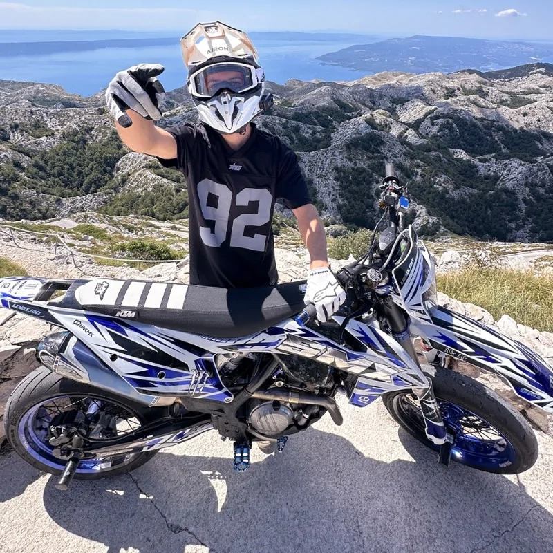 Kit grafico MX/Enduro personalizzato al 100%