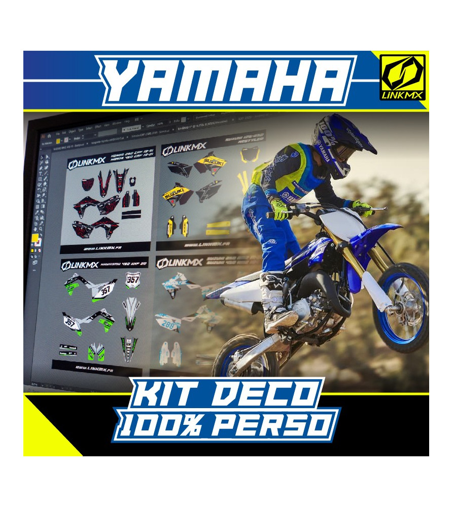 Kit Déco MX 100% perso 50cc à 65cc – Impact Racing Design