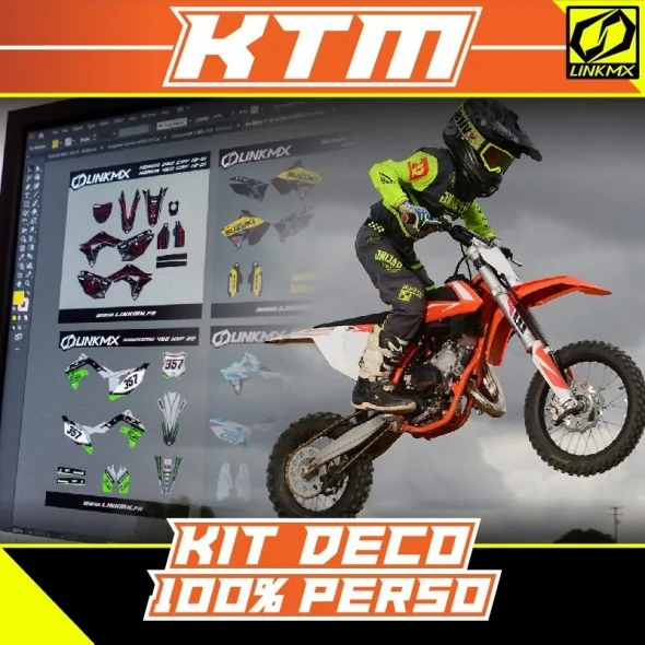 KTM 65cc 100% CUSTOM DECO KIT