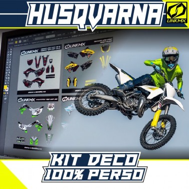 Kit Déco Husqvarna 85cc 100% PERSO