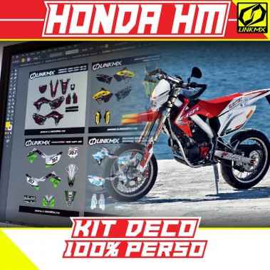Kit Déco Honda HM 50cc 100 % PERSO
