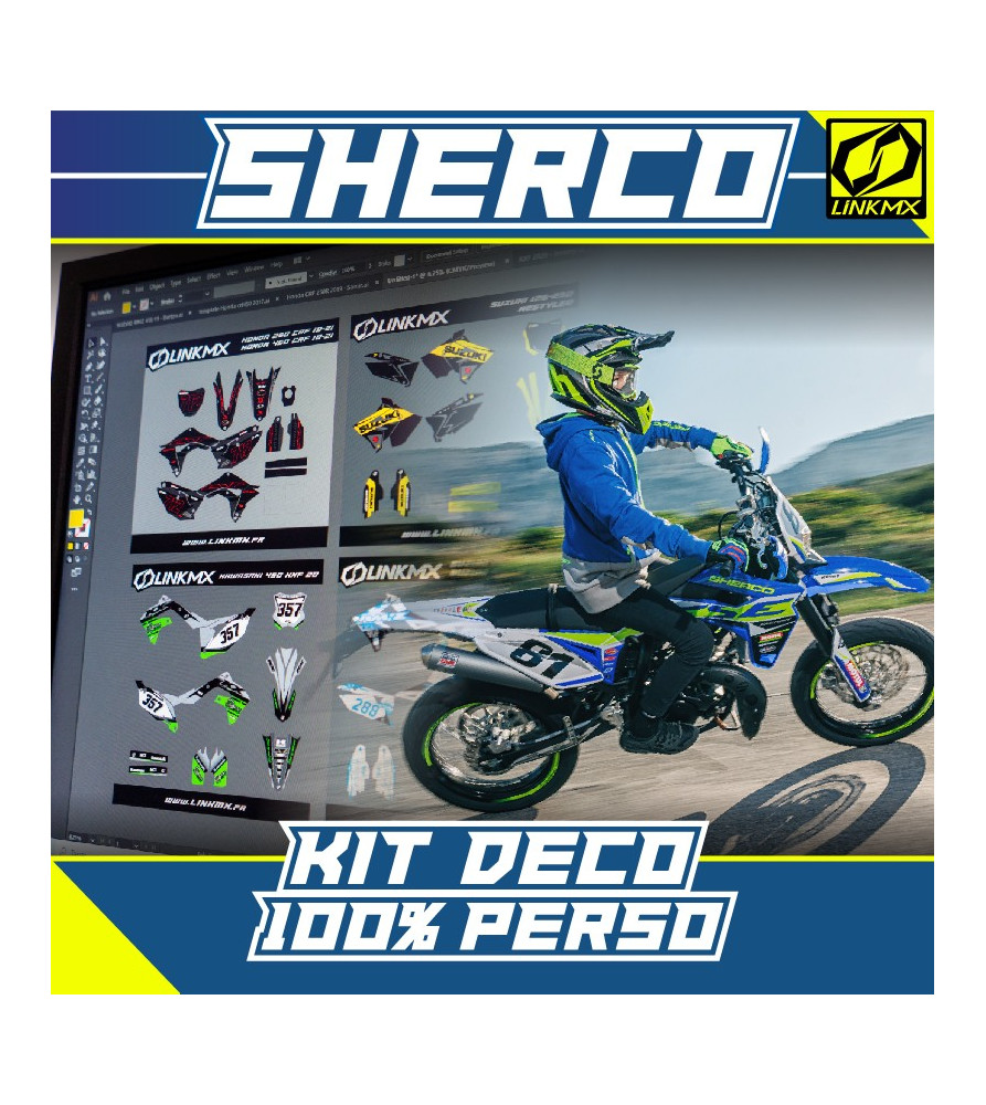 Kit Déco Sherco 50cc 100 % PERSO